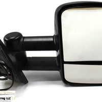 2007-2013 Gm Silverado Passenger Right Side Power Door Mirror Black 31397