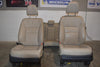 2013-2017 HONDA ACCORD 4 DOOR LEATHER TAN SEATS FRONT & REAR  SEDAN EX