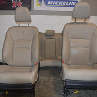 2013-2017 HONDA ACCORD 4 DOOR LEATHER TAN SEATS FRONT & REAR  SEDAN EX