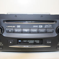 2006 LEXUS GS300 MARK LEVINSON 6 DISC CHANGER CD CASSETTE PLAYER 86120-30C80-C0 - BIGGSMOTORING.COM