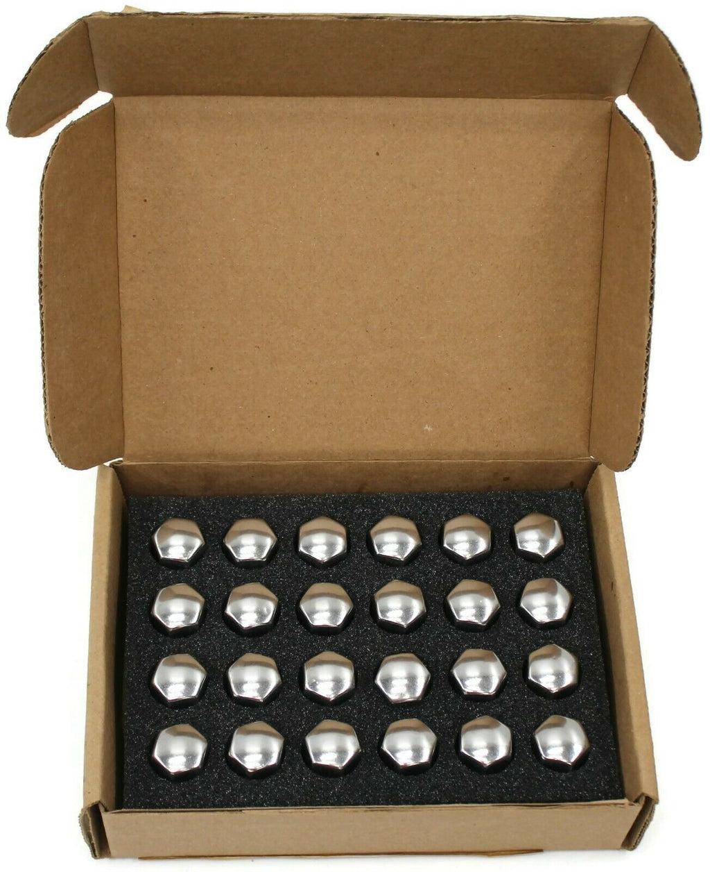 GM Wheel Lock & Lug Nut Kit Chrome 24pc 12451945