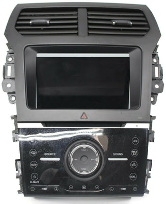 2011-2013 Ford Explorer Radio Face Display Screen Cd Player Mechanism 3Piece Set