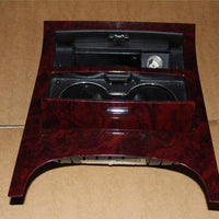 07-13 ESCALADE CONSOLE MOUNTED CUP HOLDER WOOD GRAIN has tray cigarette lighter - BIGGSMOTORING.COM