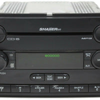 2005-2009 Ford Mustang Shaker 500 Radio Stereo Cd Player  7R3T-18C815-NB - BIGGSMOTORING.COM