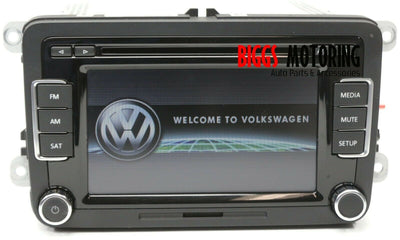 2010-2012 VW Jetta Golf Passat Radio Display Screen Cd Player 1K0 035 180 AC