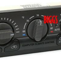 1999-2002 Chevy Tahoe Suburban  Ac Heater Climate Control Unit 15126603 - BIGGSMOTORING.COM