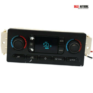 2002-2005 Gmc Envoy Bravada Ac Heater Climate Control Unit 15077479 - BIGGSMOTORING.COM