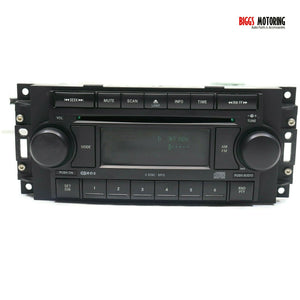 2004-2010 Dodge Jeep Chrysler Radio Stereo 6 Disc Changer Cd Player P05091175AB - BIGGSMOTORING.COM