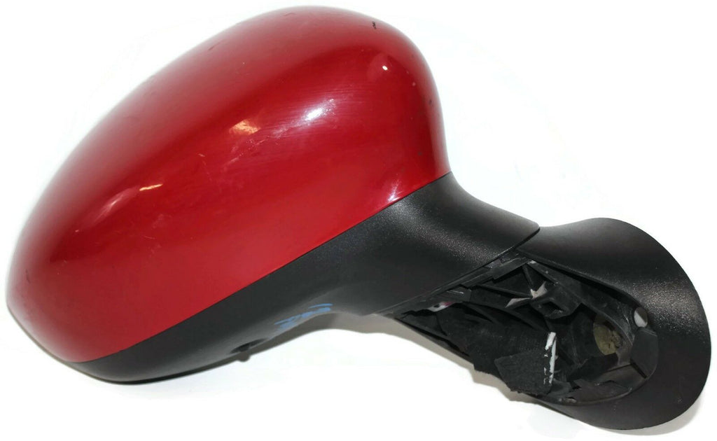 2012-2016 FIAT 500 PASSENGER RIGHT SIDE POWER DOOR MIRROR RED