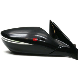 2012-2013 Hyundai Azera Passenger Right Side Power Door Mirror Black