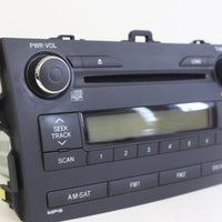 2009-2010 Toyota Corolla Radio Stereo Disc Cd Player 86120-02B10