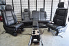 14 - 17 Jeep Grand Cherokee Summit Black Leather Seats Set Console Dvd Tv Oem - BIGGSMOTORING.COM