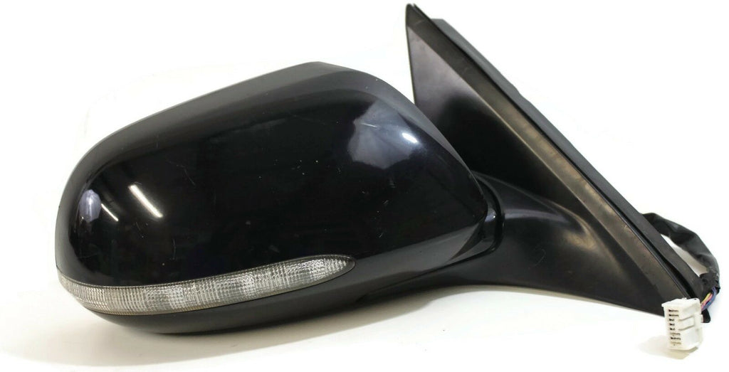 2004-2008 ACURA TSX  PASSENGER RIGHT SIDE POWER DOOR MIRROR BLACK - BIGGSMOTORING.COM