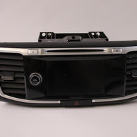 2013-2015 HONDA ACCORD NAVIGATION RADIO CD DISPLAY SCREEN 39540-T2A-A920