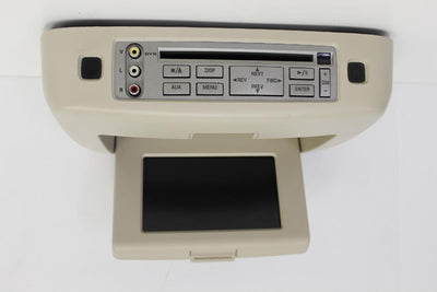 2003-2006 FORD LINCOLN NAVIGATION OVERHEAD ROOF MOUNTED DVD SCREEN MONITOR - BIGGSMOTORING.COM