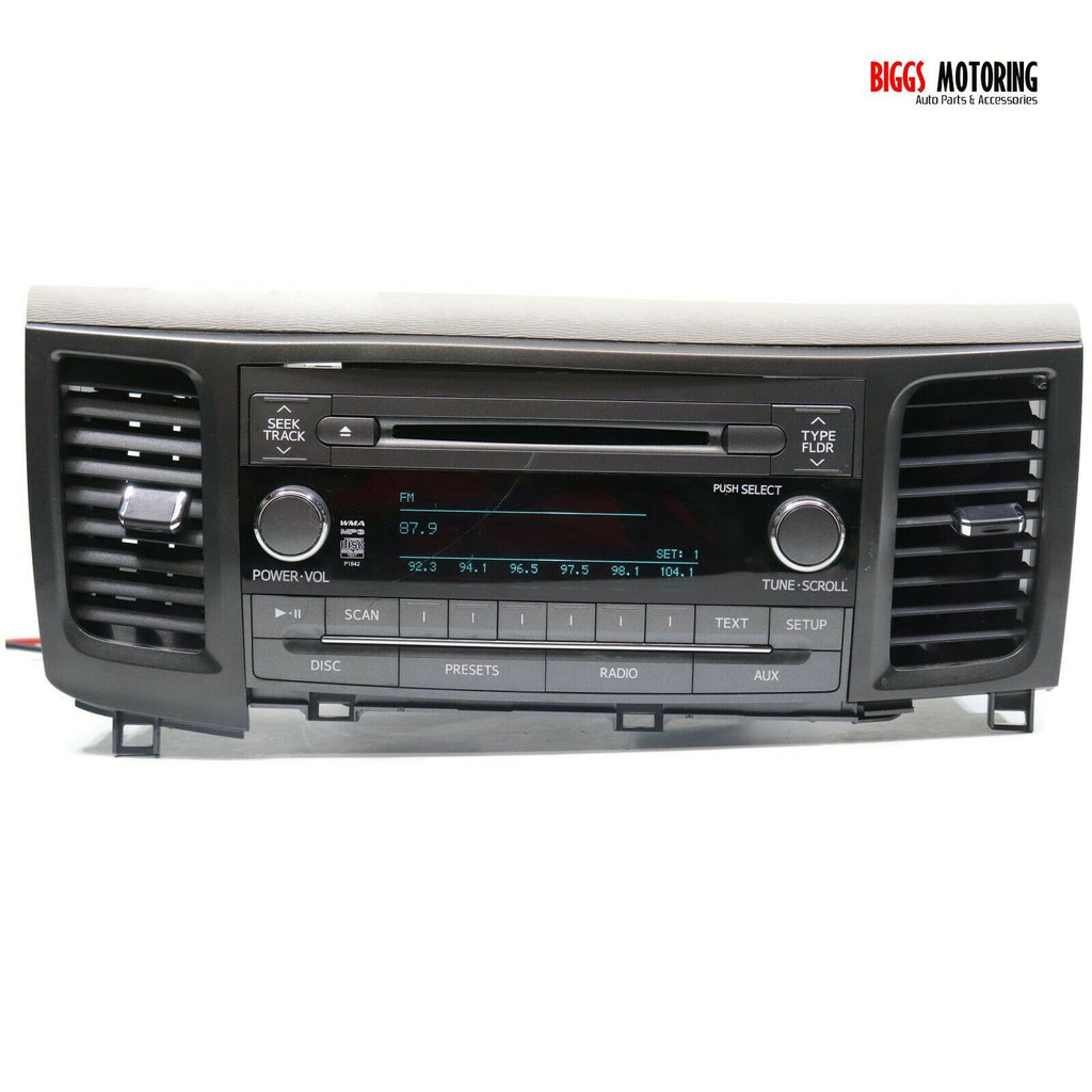 2011-2015 Toyota Sienna Radio Stereo Cd Player 86120-08270