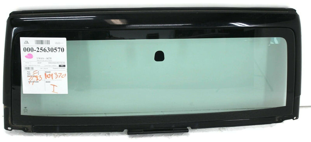 2007-2013 Jeep Wrangler Front Windshield Glass & Frame Silver Glass Unlimited