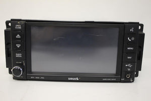 2008-2010 CHRYSLER JEEP RER RADIO STEREO NAVIGATION MP3 PLAYER P05064401AI