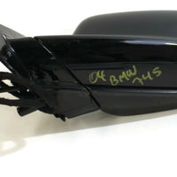 2003-2004 BMW 745I DOOR DRIVER LEFT SIDE DOOR MIRROR BLACK - BIGGSMOTORING.COM