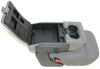 2004-2008  Ford F150  Front Center Console Jump Seat W/ Cup Holder Gray - BIGGSMOTORING.COM