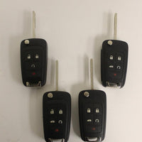 Lot Of 4 Buick  Key Fob Remotes Smart Keys Flip Key