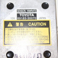 2006-2008 Toyota Sequoia Yaw Rate Sensor Module 89183-0C070 - BIGGSMOTORING.COM