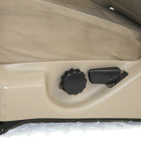 1999-2010 Ford F250 Passenger & Driver Side Front Seat Tan Cloth - BIGGSMOTORING.COM