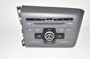 2012 HONDA CIVIC 28C6 RADIO STEREO CD PLAYER 39100-TR0-A314-M1