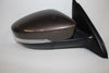 2012-2016 VW JETTA PASSENGER RIGHT SIDE POWER DOOR MIRROR BROWN