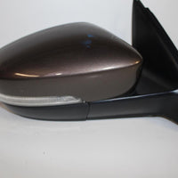 2012-2016 VW JETTA PASSENGER RIGHT SIDE POWER DOOR MIRROR BROWN