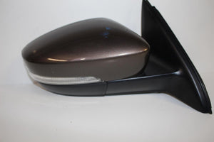 2012-2016 VW JETTA PASSENGER RIGHT SIDE POWER DOOR MIRROR BROWN