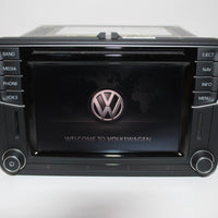 2014-2017 VW JETTA NAVIGATION RADIO STEREO CD PLAYER TOUCH DISPLAY 5C0 035 684