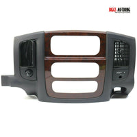 2002-2005 Dodge Ram Dash Radio Climate Contro Bezel 1000252TRMAA - BIGGSMOTORING.COM