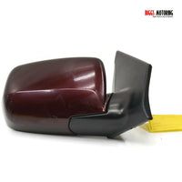 2003-2008 Honda Pilot Passenger Right Side Power Door Mirror Dark Red 34555 - BIGGSMOTORING.COM