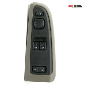 2003-2006 Chevy Silverado 2Door Driver Side Power Window Master Switch 15112969 - BIGGSMOTORING.COM