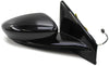 2015-2017 CHRYSLER 200 (SDN) PASSENGER RIGHT SIDE POWER DOOR MIRROR BLACK 32784