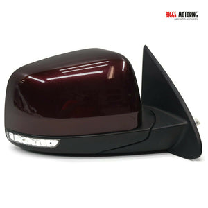 2011-2019 Dodge Durango Passenger Right Side Power Door Mirror Maroon 35412