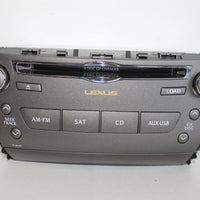 2010-2012 LEXUS IS250 IS350 RADIO STEREO 6 DISC CHANGER CD PLAYER 86120-53A40