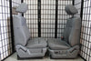 2009-2014 Ford F150 Grey Cloth  Front Seats With Side Bags Driver Power Pass Man