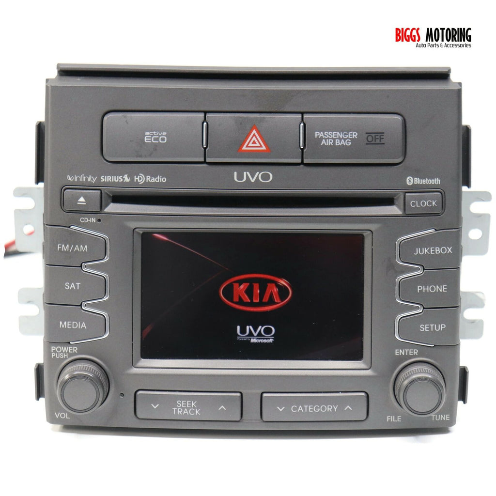 2012-2013 Kia Soul UVO Infinity Radio Stereo Cd Player 96160-2K500DS5