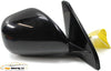 2003-2009 Lexus Gx470 Passenger Right Side Power Door Mirror Black 32300 - BIGGSMOTORING.COM