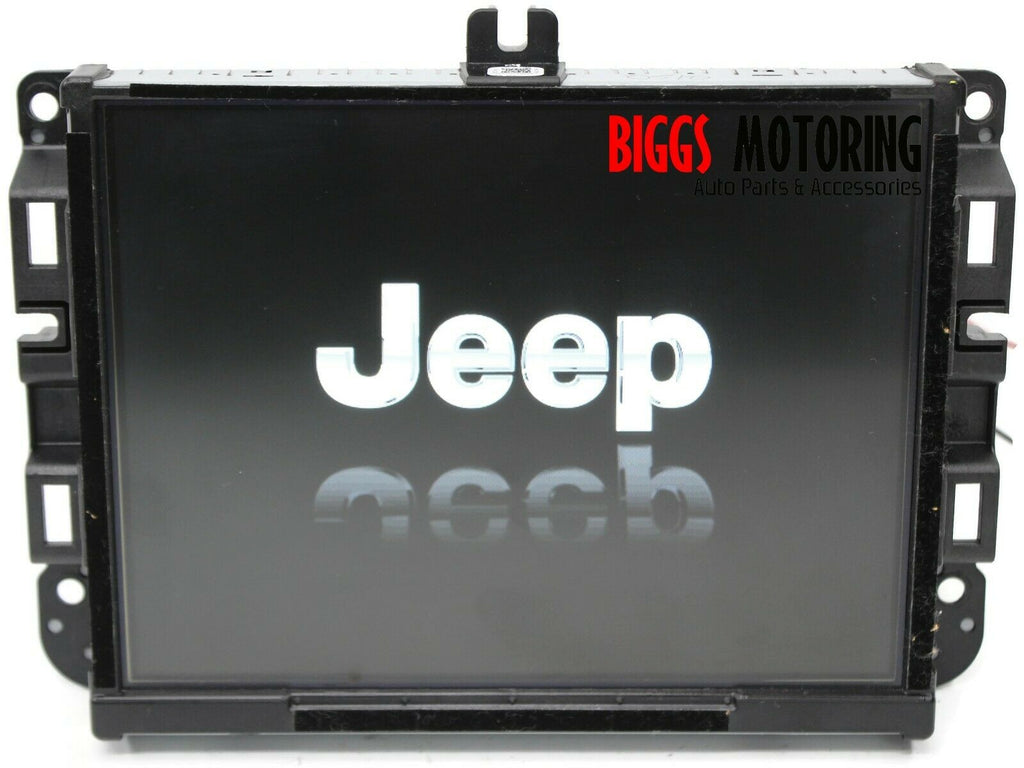 13-18 Dodge Ram JEEP Uconnect Navigation Radio Touch Display Screen 68270657AE - BIGGSMOTORING.COM