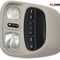 1999-2004 Jeep Grand Cherokee OverHead Console Homelink Sunroof 56010438AC - BIGGSMOTORING.COM