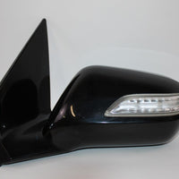 2007-2009  ACURA MDX DRIVER LEFT SIDE POWER DOOR MIRROR BLACK