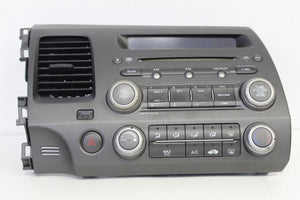 2006 HONDA CIVIC RADIO/CD PLAYER/AC & HEAT CONTROL 39101-SNA-A010-M1 - BIGGSMOTORING.COM