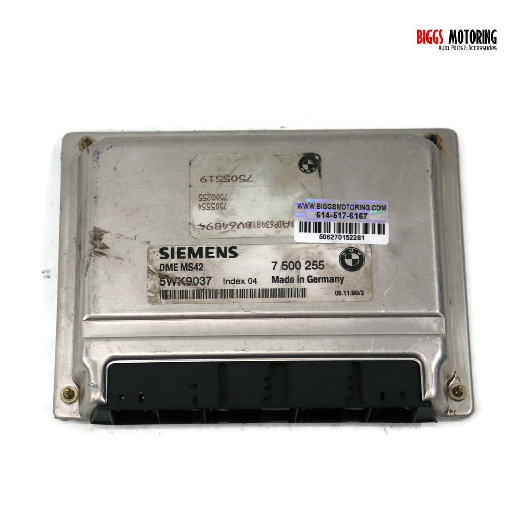 1999-2000 BMW 528i ECU Engine Computer Module 7500255 - BIGGSMOTORING.COM