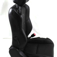 2003-2006 Infiniti G35 Coupe Front Passenger  Power Black Leather Seat Complete - BIGGSMOTORING.COM