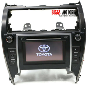 2012-2014 Toyota Camry Apps Navigation Radio Cd Player Display  86140-06021