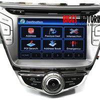 2011-2013 Hyundai Elantra Navigation Radio Cd Player Display Screen 96560-3X101F