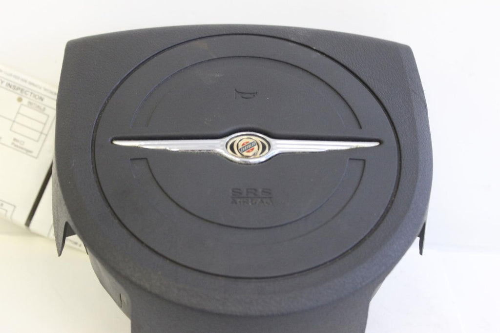 2005-2010 CHRYSLER 300DRIVER STEERING WHEEL AIR BAG BLACK - BIGGSMOTORING.COM